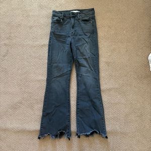 Black Hidden Flared Women's Jeans